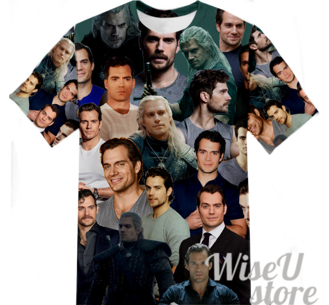 Henry Cavill T-SHIRT Photo Collage shirt 3D