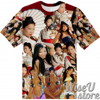 Hiromi Oshima T-SHIRT Photo Collage shirt 3D