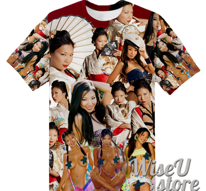 Hiromi Oshima T-SHIRT Photo Collage shirt 3D