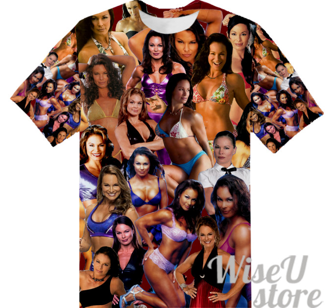 Ivory WWE T-SHIRT Photo Collage shirt 3D