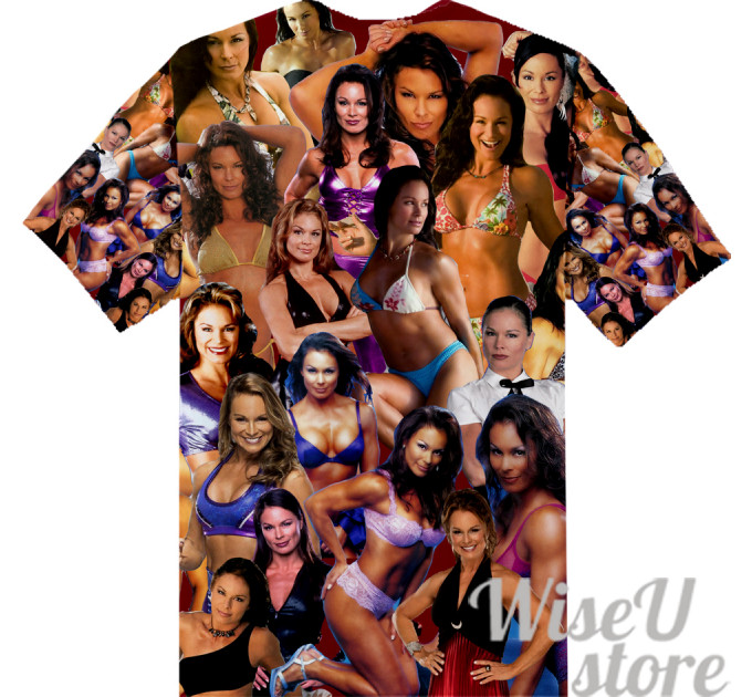 Ivory WWE T-SHIRT Photo Collage shirt 3D