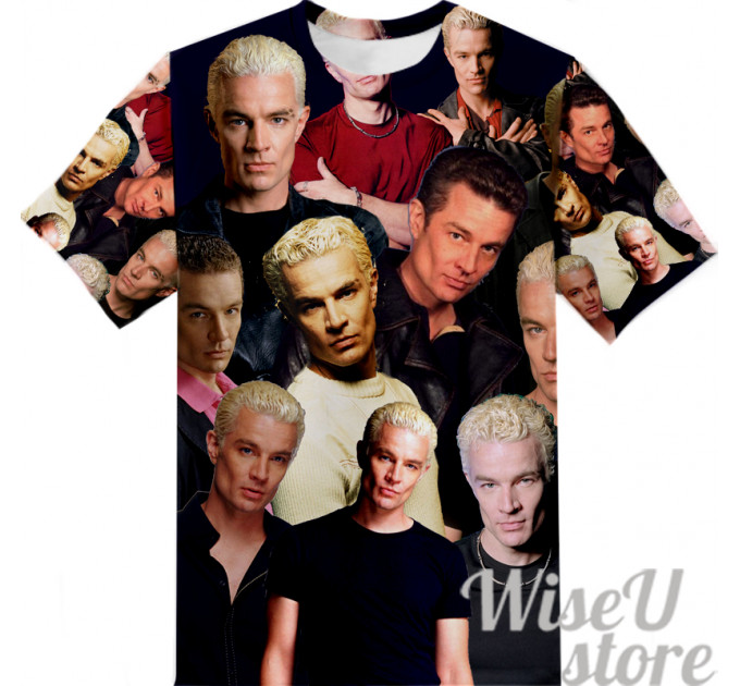 JAMES MARSTERS T-SHIRT Photo Collage shirt 3D