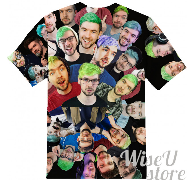 JackSepticEye T-SHIRT Photo Collage shirt 3D