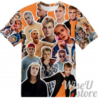 Jake Paul T-SHIRT Photo Collage shirt 3D