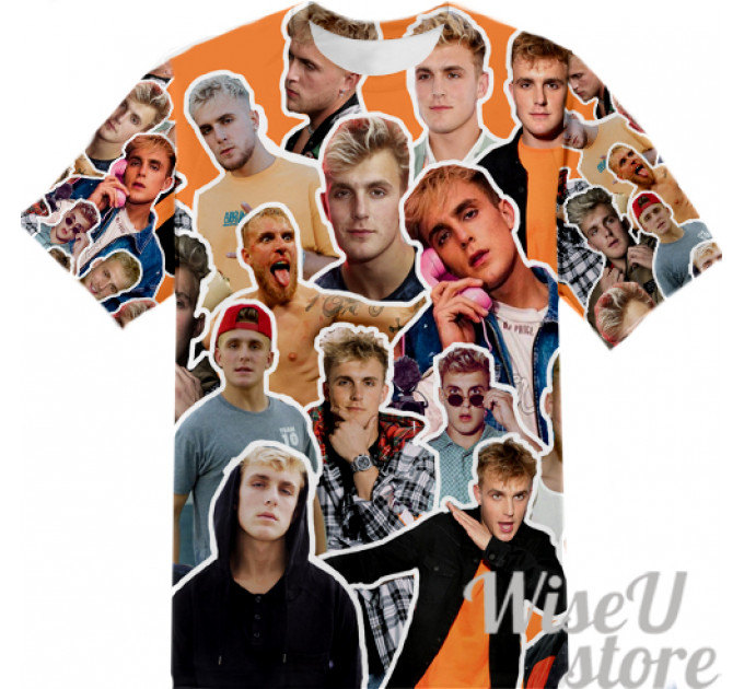 Jake Paul T-SHIRT Photo Collage shirt 3D