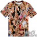 Jana Cova T-SHIRT Photo Collage shirt 3D