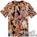 Jana Cova T-SHIRT Photo Collage shirt 3D