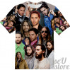 Jared Leto T-SHIRT Photo Collage shirt 3D