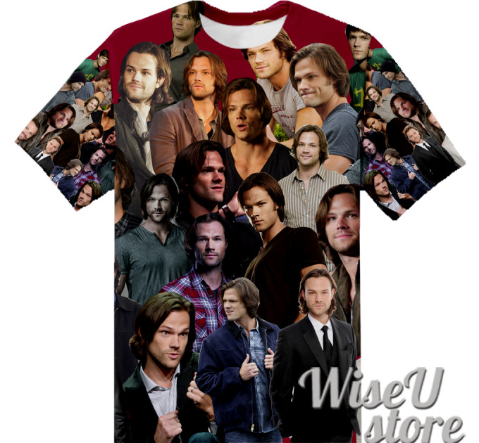 Jared Padalecki T-SHIRT Photo Collage shirt 3D