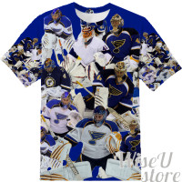 Jaroslav halak T-SHIRT Photo Collage shirt 3D