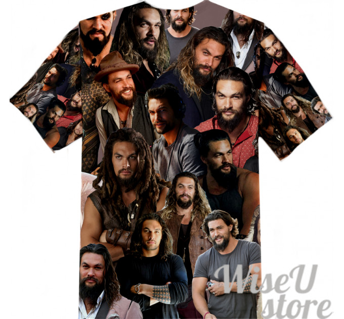 Jason Momoa T-SHIRT Photo Collage shirt 3D