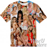 Jenna Jameson T-SHIRT Photo Collage shirt 3D