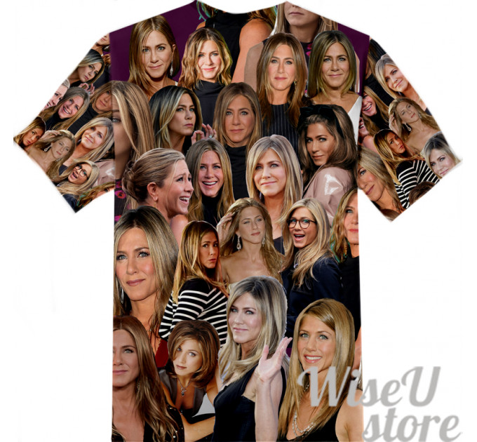Jennifer Aniston T-SHIRT Photo Collage shirt 3D