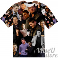 Jensen Ackles T-SHIRT Photo Collage shirt 3D
