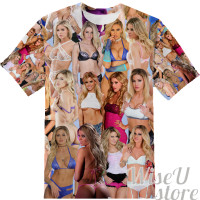 Jessa Rhodes T-SHIRT Photo Collage shirt 3D
