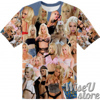 Jesse Jane T-SHIRT Photo Collage shirt 3D