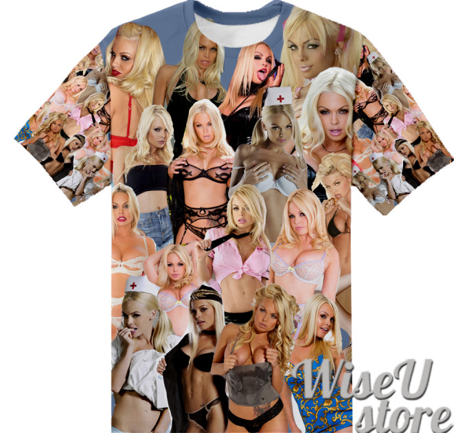Jesse Jane T-SHIRT Photo Collage shirt 3D