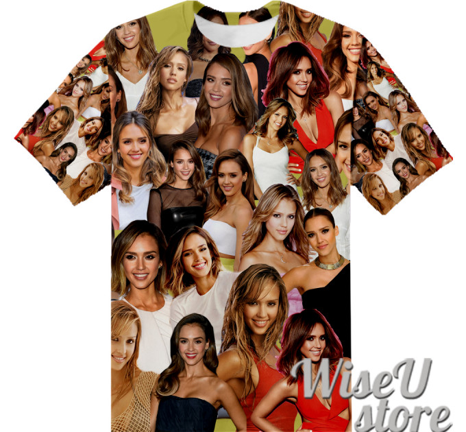 Jessica Alba T-SHIRT Photo Collage shirt 3D