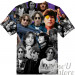 John Lennon T-SHIRT Photo Collage shirt 3D