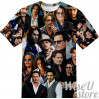 Johnny Depp T-SHIRT Photo Collage shirt 3D