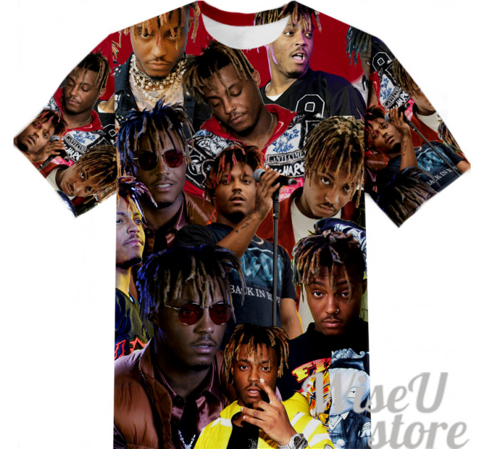 Juice WRLD Jarad Higgins T-SHIRT Photo Collage shirt 3D