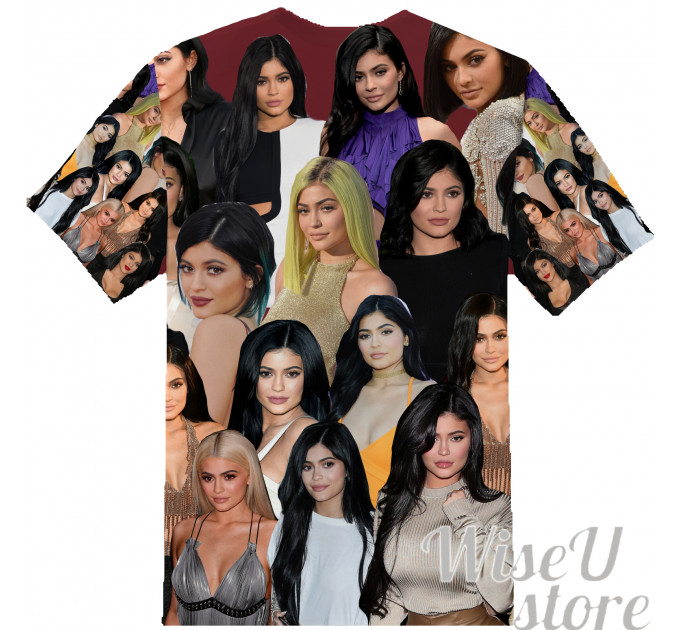 KYLIE JENNER T-SHIRT Photo Collage shirt 3D