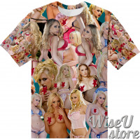 Kagney Linn Karter T-SHIRT Photo Collage shirt 3D