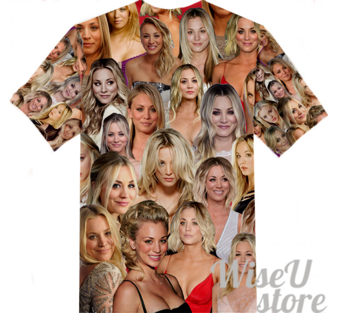 Kaley Cuoco T-SHIRT Photo Collage shirt 3D
