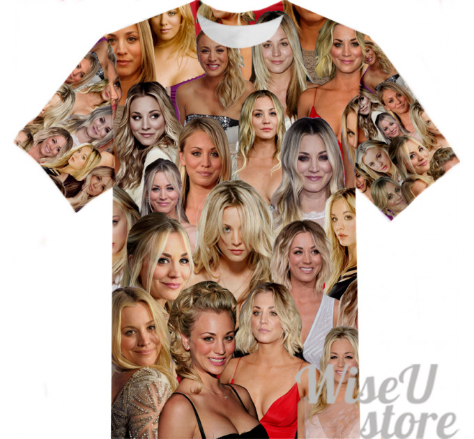 Kaley Cuoco T-SHIRT Photo Collage shirt 3D
