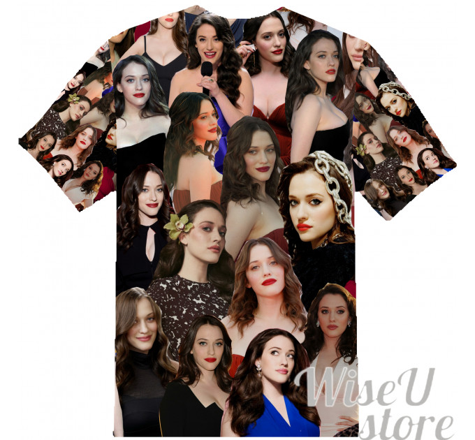 Kate Beckinsale T-SHIRT Photo Collage shirt 3D