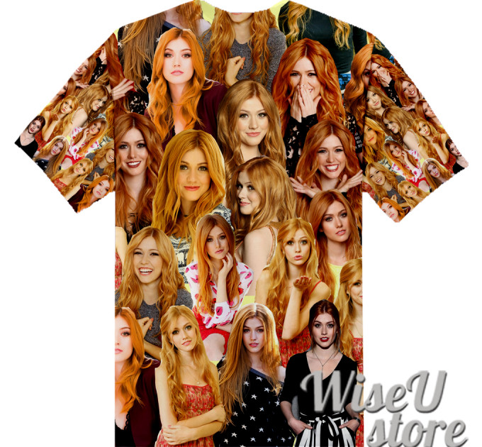 Katherine Mcnamara T-SHIRT Photo Collage shirt 3D