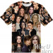 Keira Knightley T-SHIRT Photo Collage shirt 3D