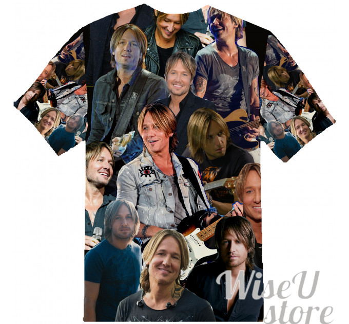 Keith Urban T-SHIRT Photo Collage shirt 3D