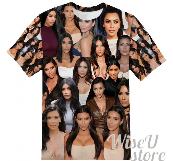 Kim Kardashian T-SHIRT Photo Collage shirt 3D