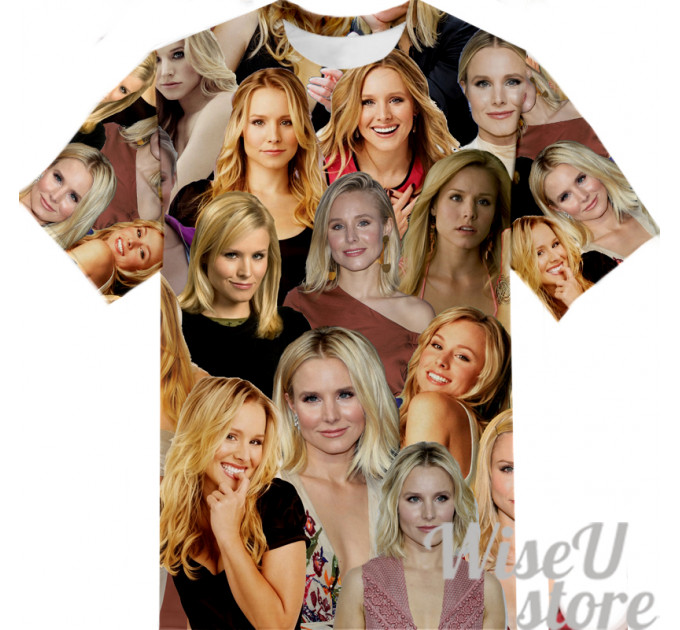 Kristen Bell T-SHIRT Photo Collage shirt 3D