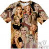 Kristen Bell T-SHIRT Photo Collage shirt 3D