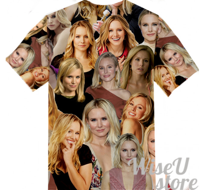 Kristen Bell T-SHIRT Photo Collage shirt 3D