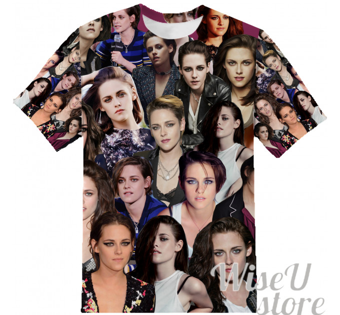 Kristen Stewart T-SHIRT Photo Collage shirt 3D