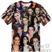 Kristen Stewart T-SHIRT Photo Collage shirt 3D