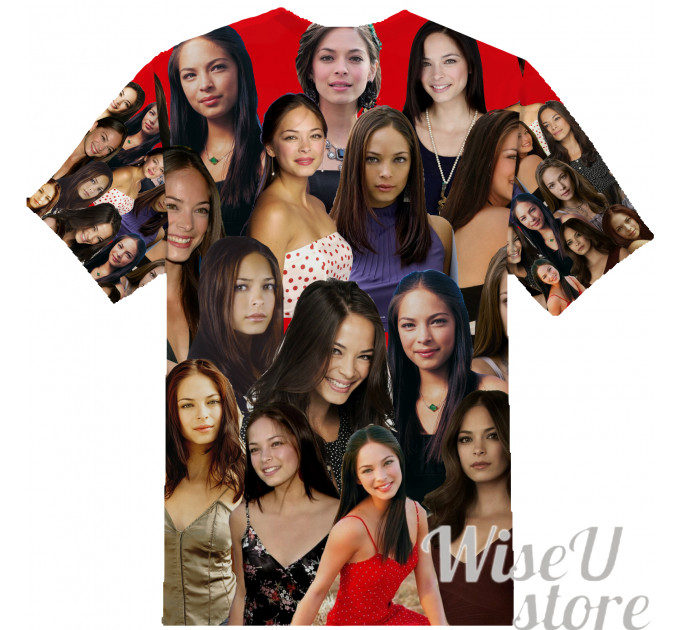 Kristin Kreuk T-SHIRT Photo Collage shirt 3D