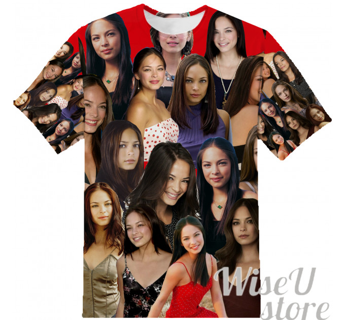 Kristin Kreuk T-SHIRT Photo Collage shirt 3D