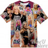 LIV MORGAN T-SHIRT Photo Collage shirt 3D