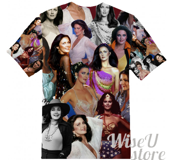 LYNDA CARTER T-SHIRT Photo Collage shirt 3D