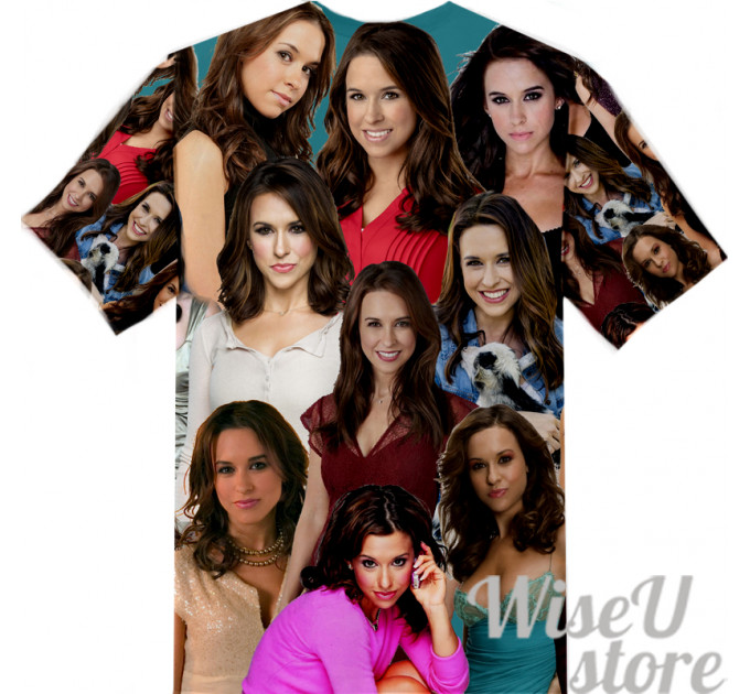 Lacey Chabert T-SHIRT Photo Collage shirt 3D