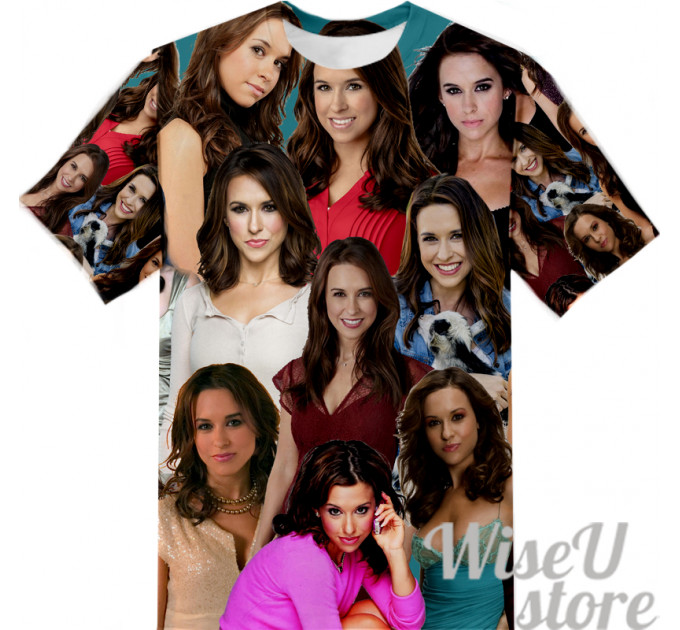 Lacey Chabert T-SHIRT Photo Collage shirt 3D