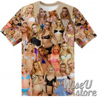 Lexi Belle T-SHIRT Photo Collage shirt 3D