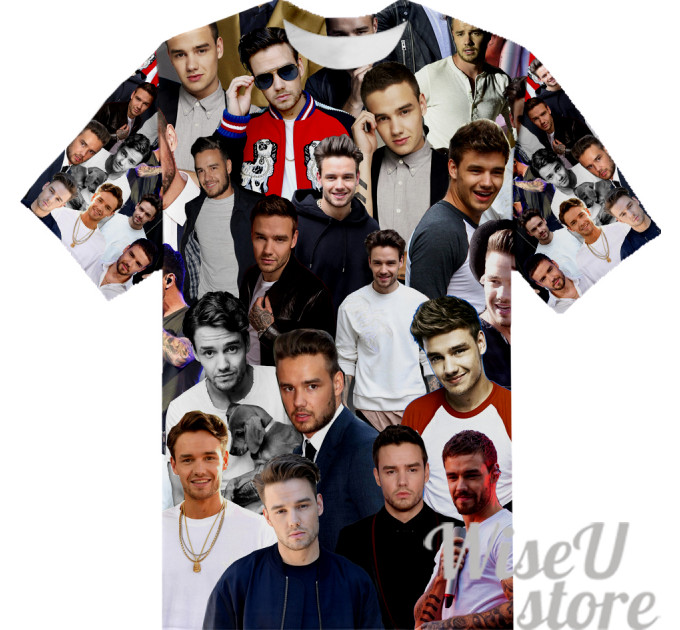 Liam Payne T-SHIRT Photo Collage shirt 3D