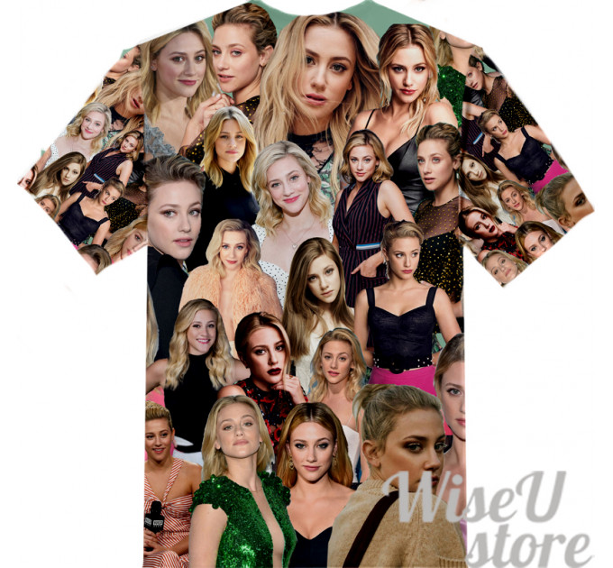 Lili Reinhart T-SHIRT Photo Collage shirt 3D