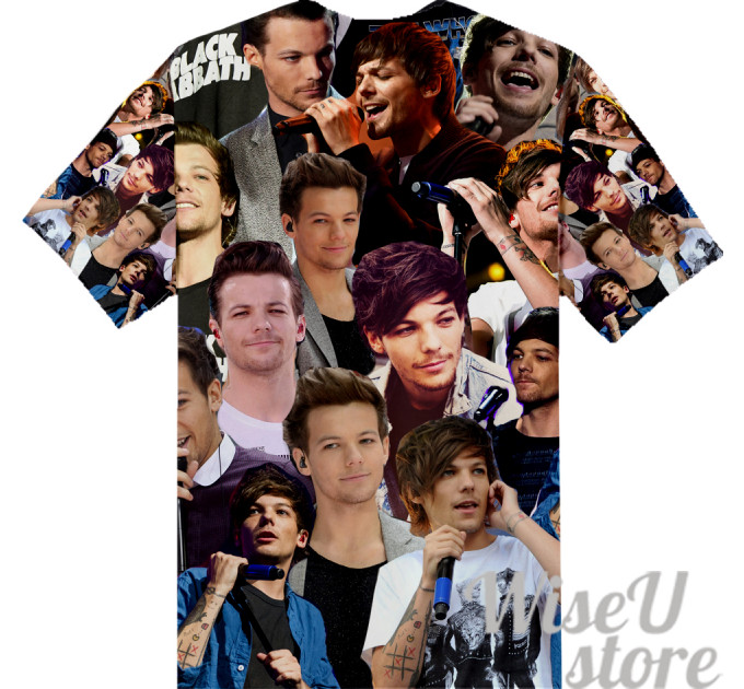 Louis Tomlinson T-SHIRT Photo Collage shirt 3D