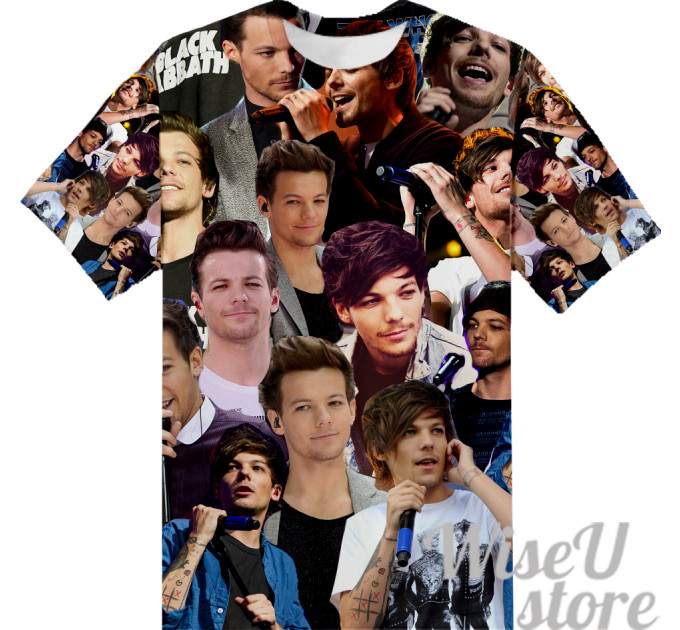 Louis Tomlinson T-SHIRT Photo Collage shirt 3D